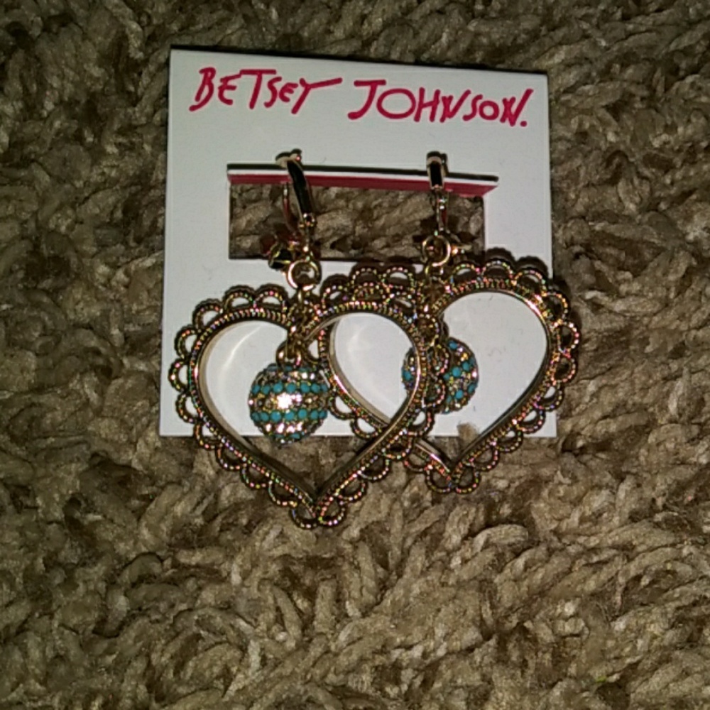 Betsey johnson earings